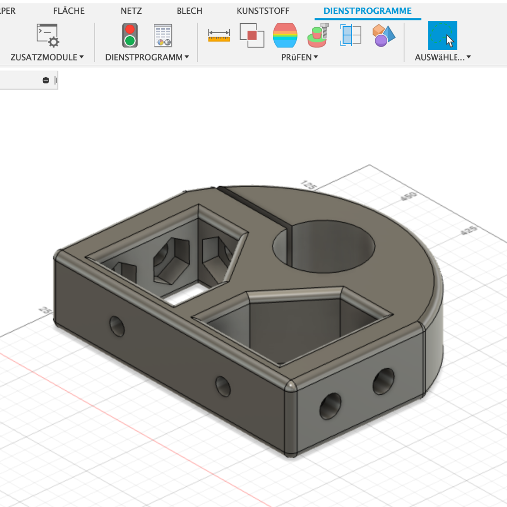 3D Model of the fork crown